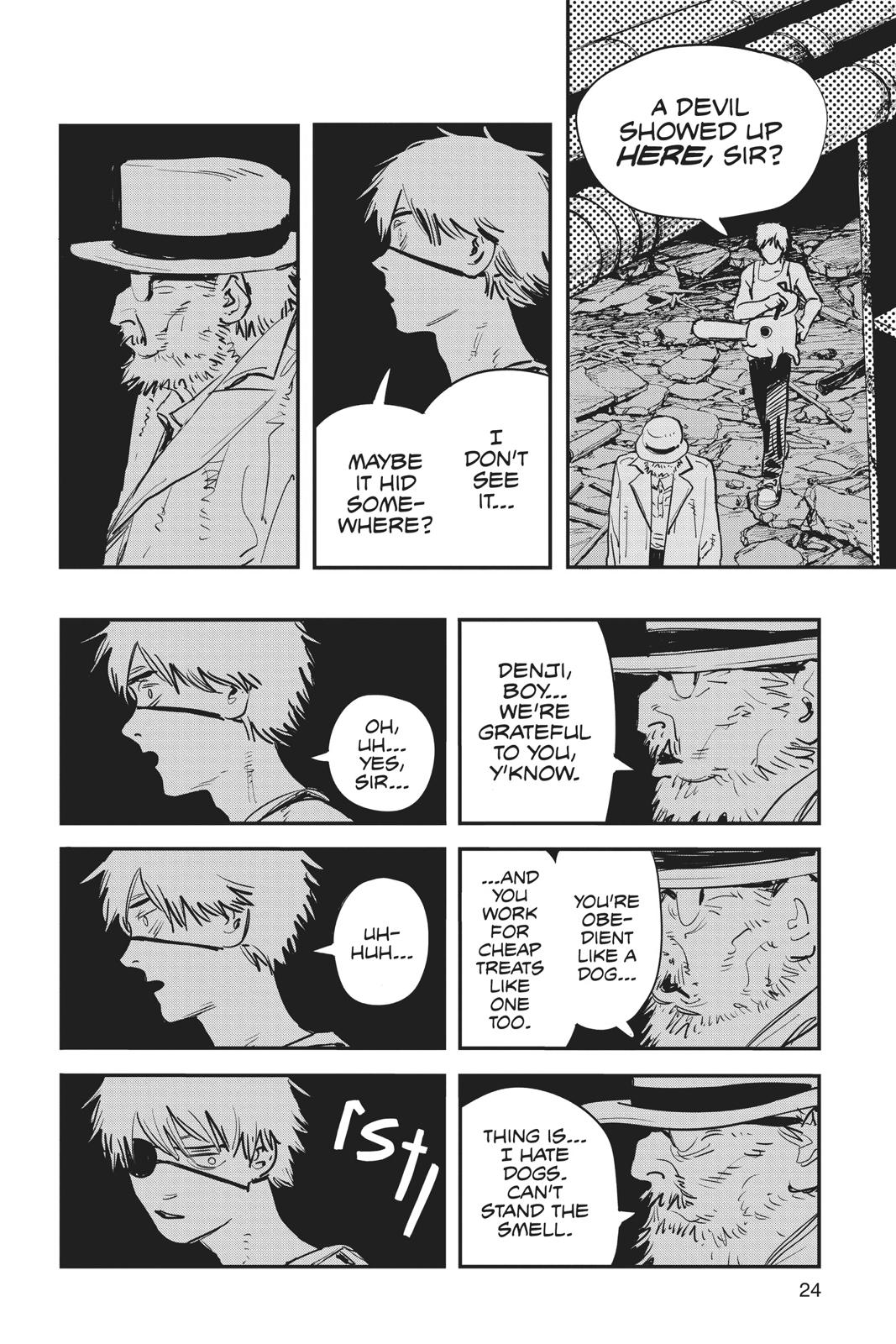 Chainsaw Man Manga Chapter 1 page 24 - Dog & Chainsaw