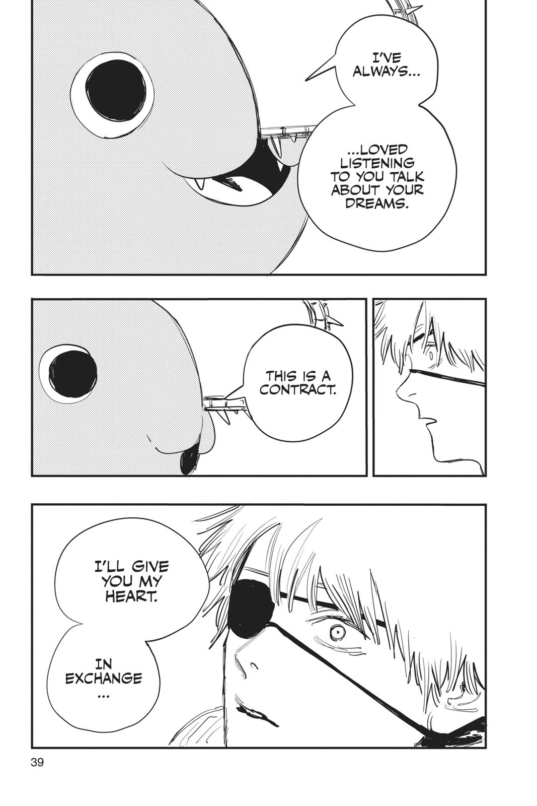 Chainsaw Man Manga Chapter 1 page 39 - Dog & Chainsaw