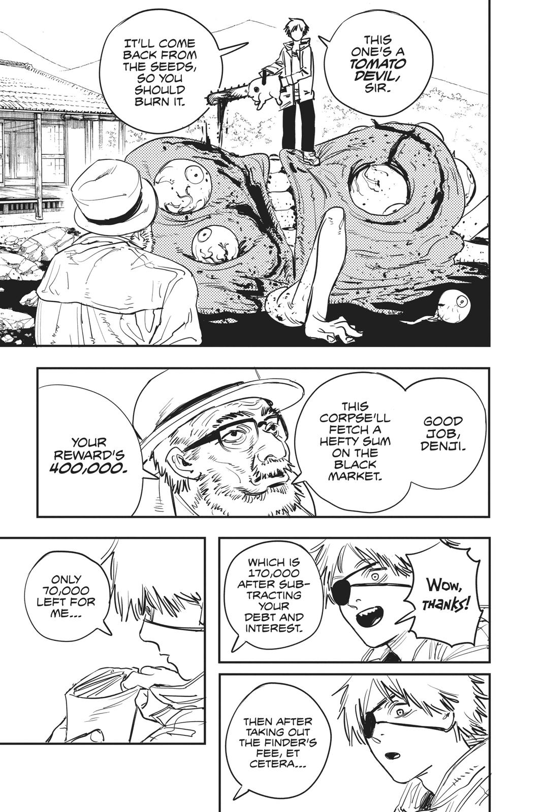 Chainsaw Man Manga Chapter 1 page 9 - Dog & Chainsaw