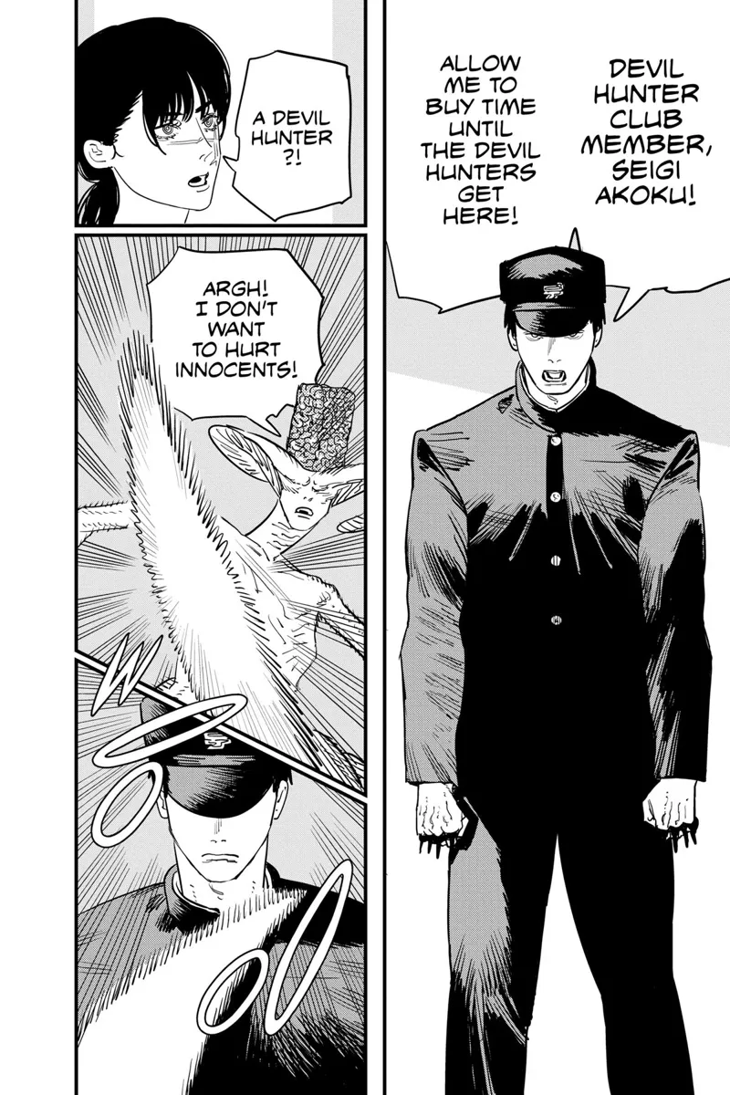Chainsaw Man Manga Chapter 107 page 10 - School Attacker