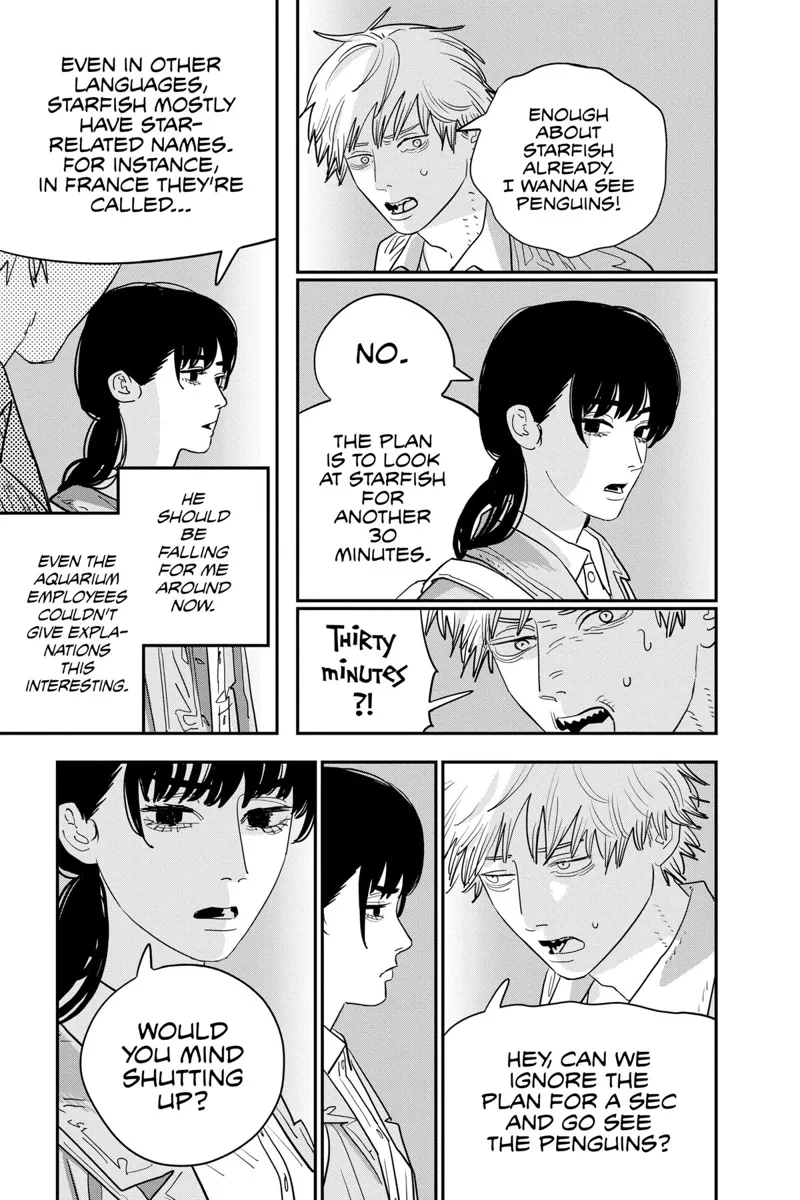 Chainsaw Man Manga Chapter 113 page 14 - I Wanna See Penguins!