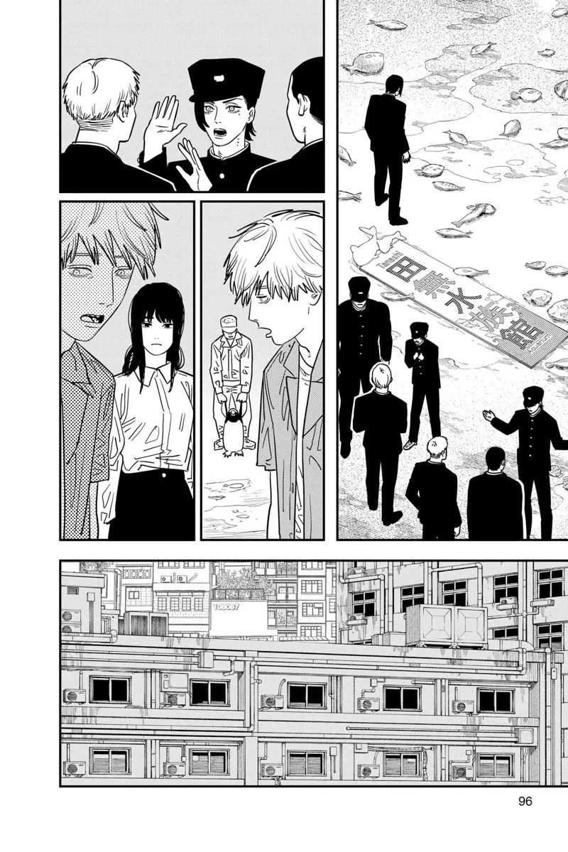 Chainsaw Man Manga Chapter 117 page 11 - Penguin and Weapon