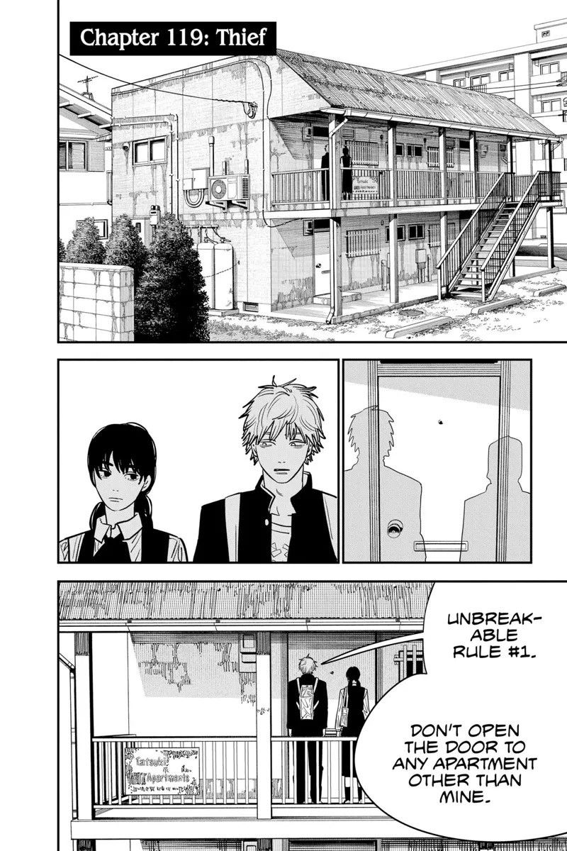 Chainsaw Man Manga Chapter 119 page 1 - Thief