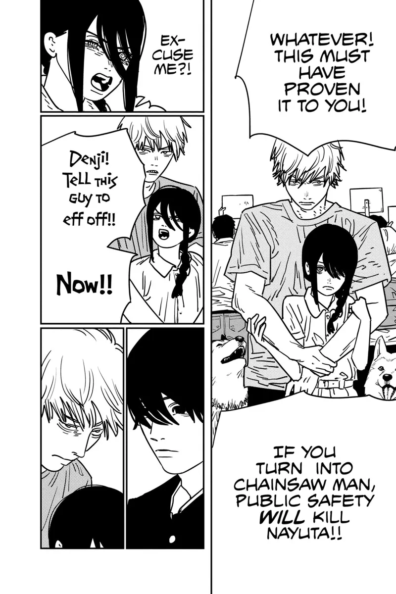 Chainsaw Man Manga Chapter 133 page 15 - Chainsaw Man Protest