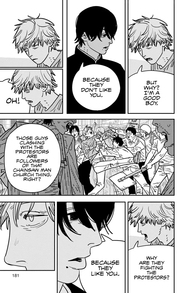 Chainsaw Man Manga Chapter 133 page 2 - Chainsaw Man Protest