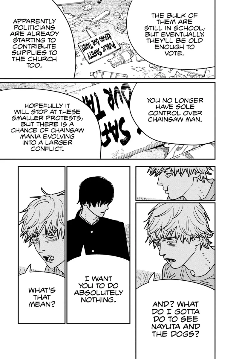 Chainsaw Man Manga Chapter 133 page 4 - Chainsaw Man Protest