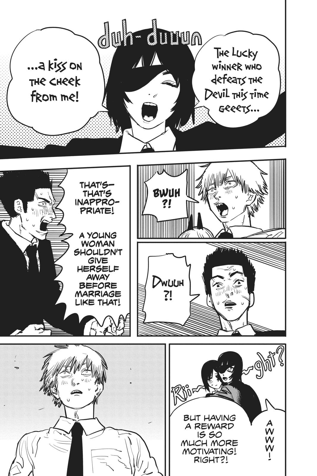 Chainsaw Man Manga Chapter 14 page 5 - French Kiss