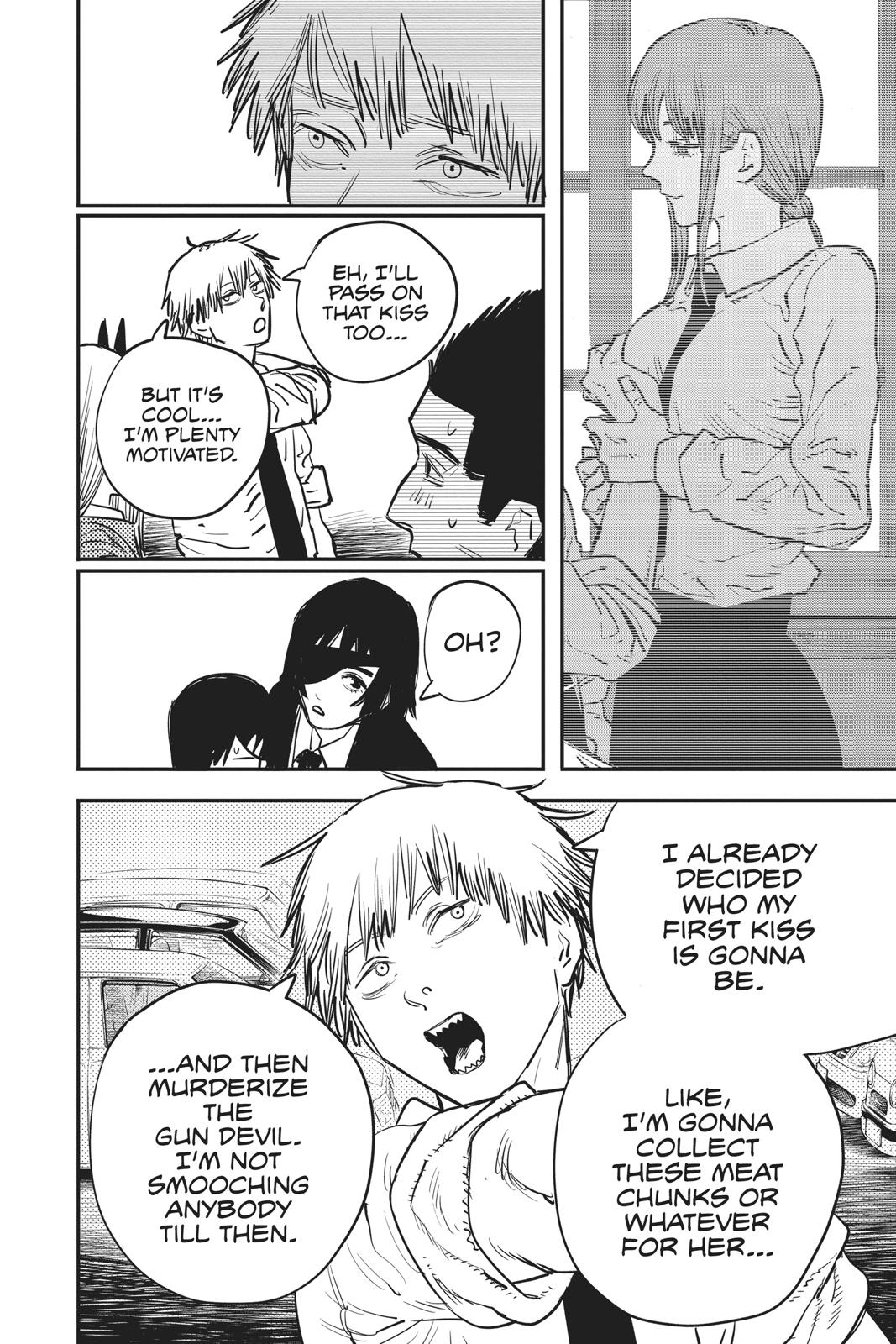 Chainsaw Man Manga Chapter 14 page 6 - French Kiss