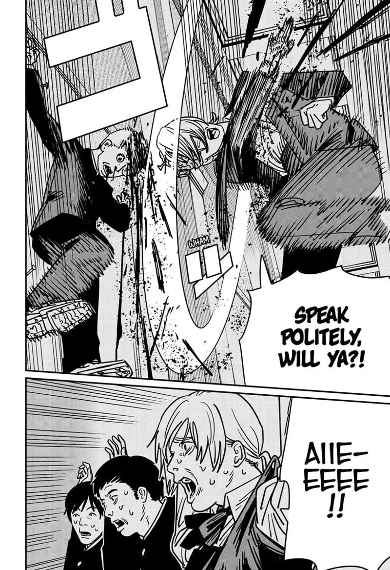 Chainsaw Man Manga Chapter 144 page 10 - Guns, Nails, Katana