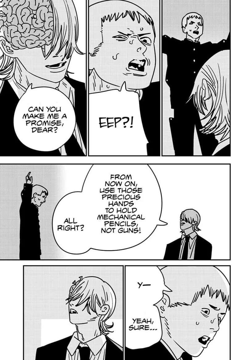 Chainsaw Man Manga Chapter 144 page 9 - Guns, Nails, Katana