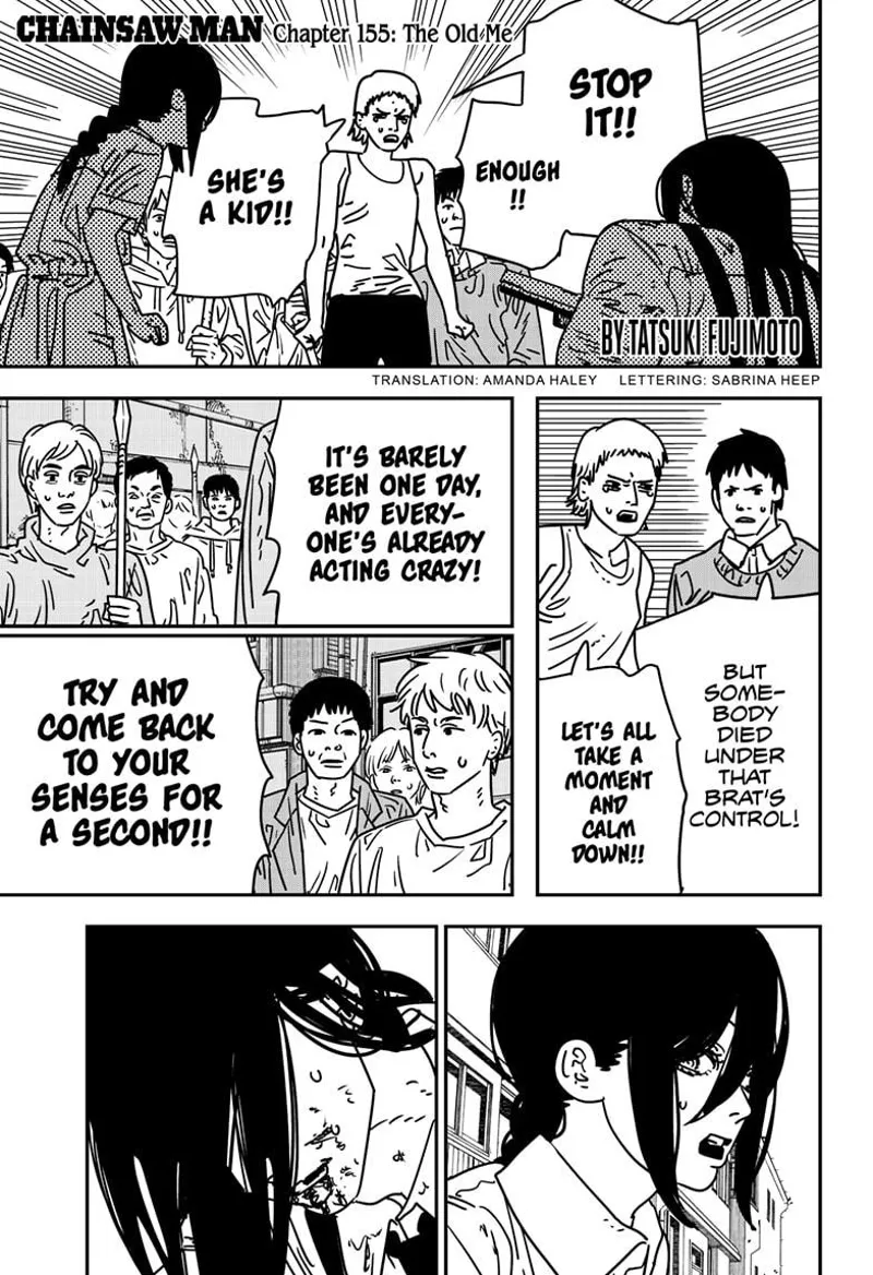 Chainsaw Man Manga Chapter 155 page 1 - The Old Me