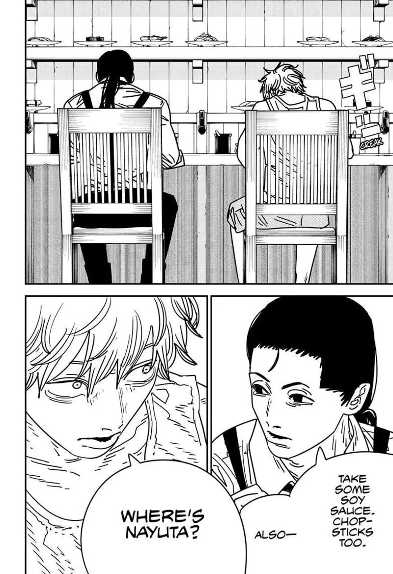 Chainsaw Man Manga Chapter 169 page 14 - Hands and Adaptation