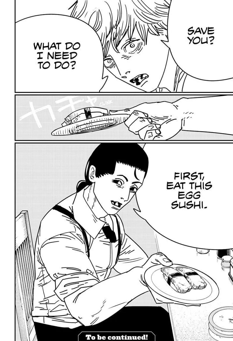 Chainsaw Man Manga Chapter 169 page 16 - Hands and Adaptation