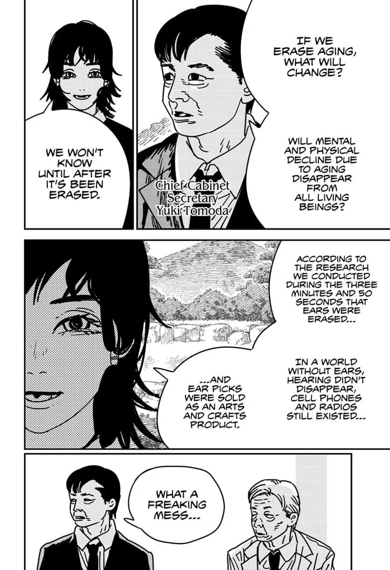 Chainsaw Man Manga Chapter 174 page 5 - Ayyy, Aging
