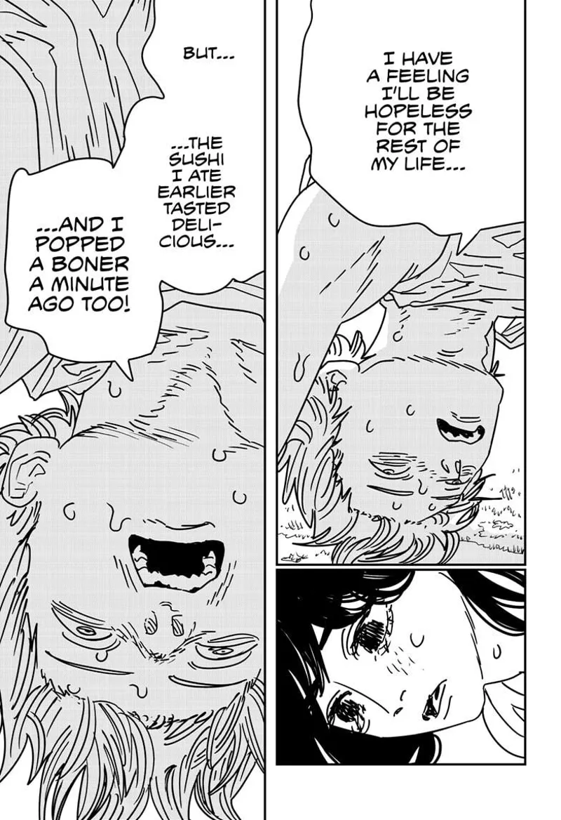 Chainsaw Man Manga Chapter 183 page 11 - Barf, Head, Perv