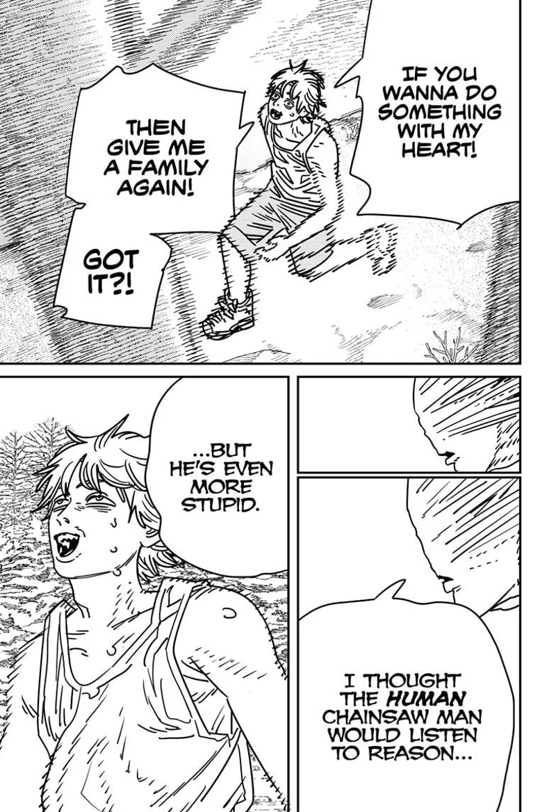 Chainsaw Man Manga Chapter 184 page 13 - Run, Denji!