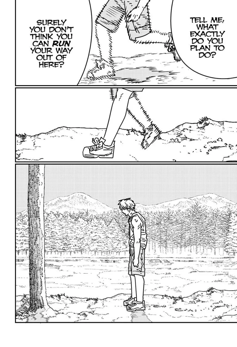 Chainsaw Man Manga Chapter 184 page 14 - Run, Denji!
