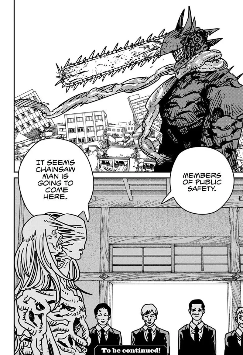 Chainsaw Man Manga Chapter 185 page 15 - Stomach in Another World