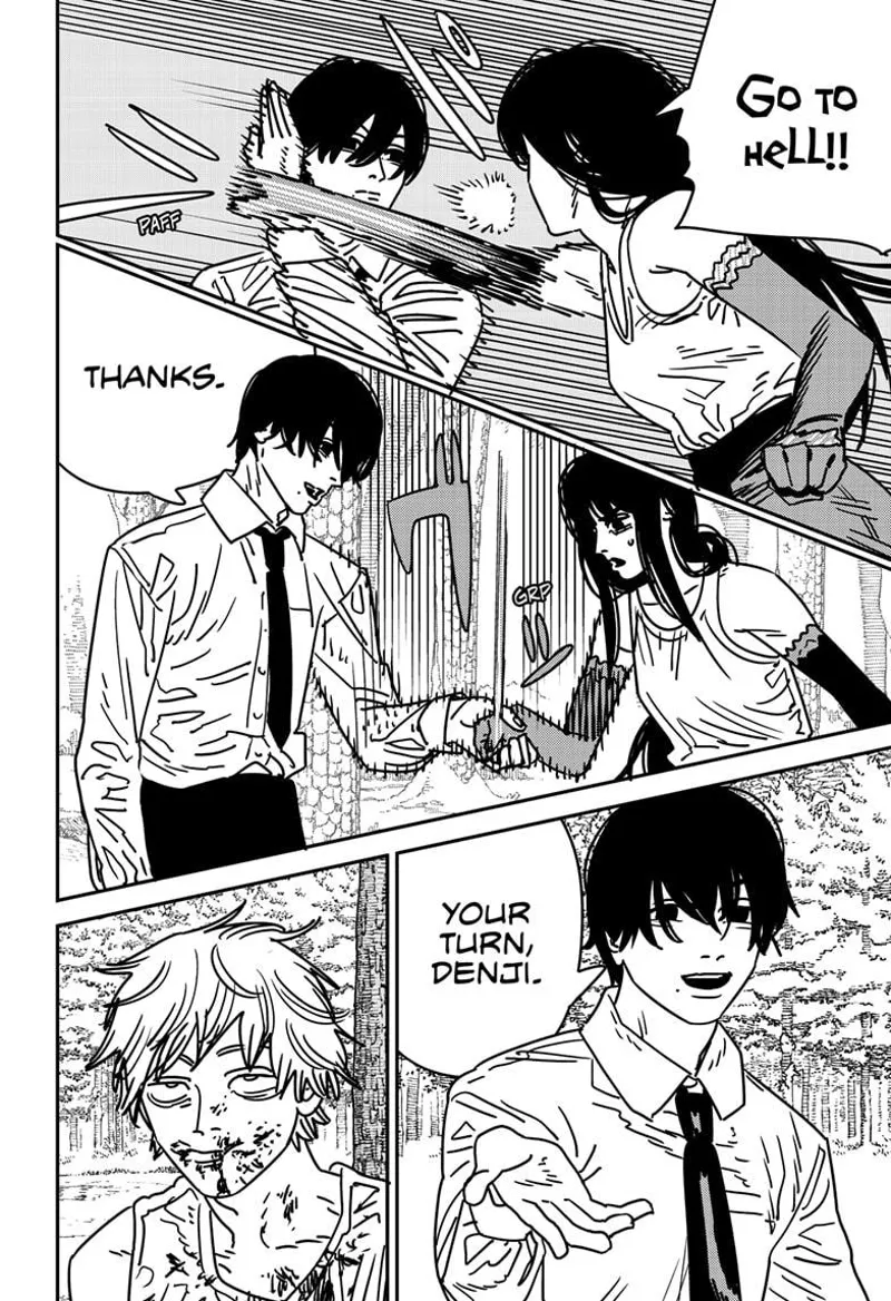 Chainsaw Man Manga Chapter 188 page 8 - Octopus, War, Chainsaw