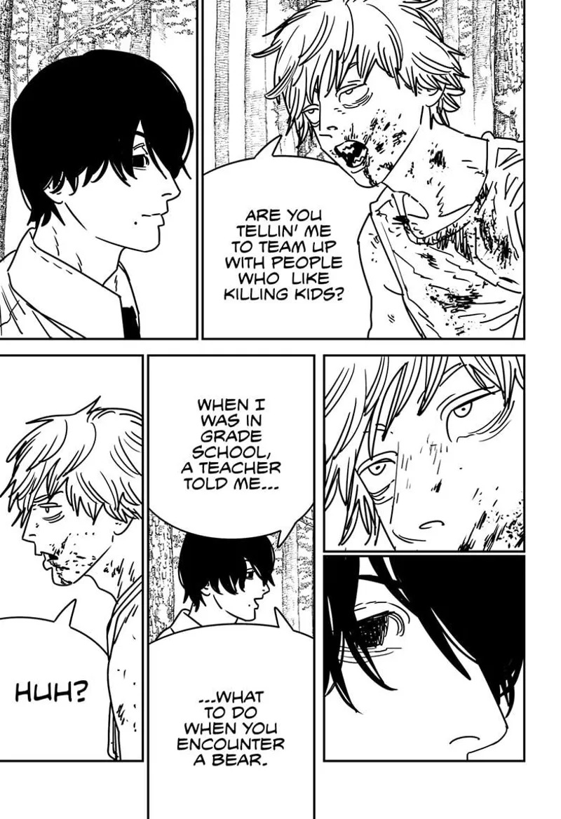 Chainsaw Man Manga Chapter 188 page 9 - Octopus, War, Chainsaw
