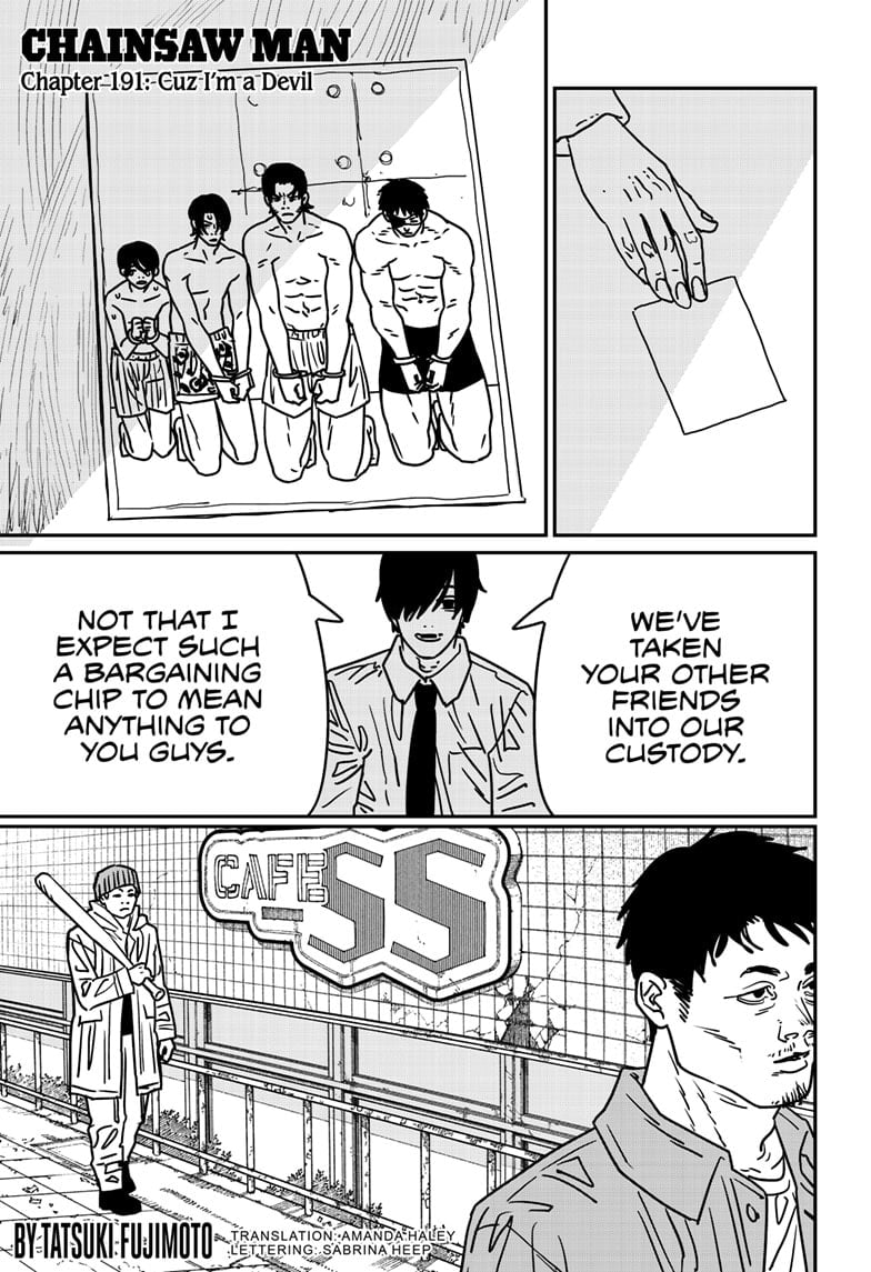 Chainsaw Man Manga Chapter 191 page 1 - Cuz I'm a Devil