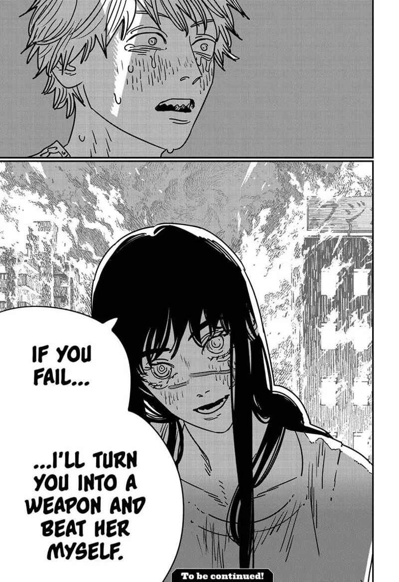 Chainsaw Man Manga Chapter 193 page 13 - Burning Kiss