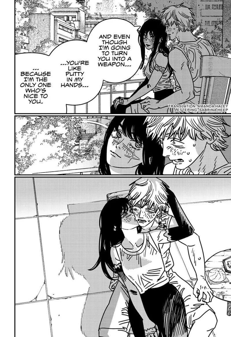 Chainsaw Man Manga Chapter 193 page 2 - Burning Kiss