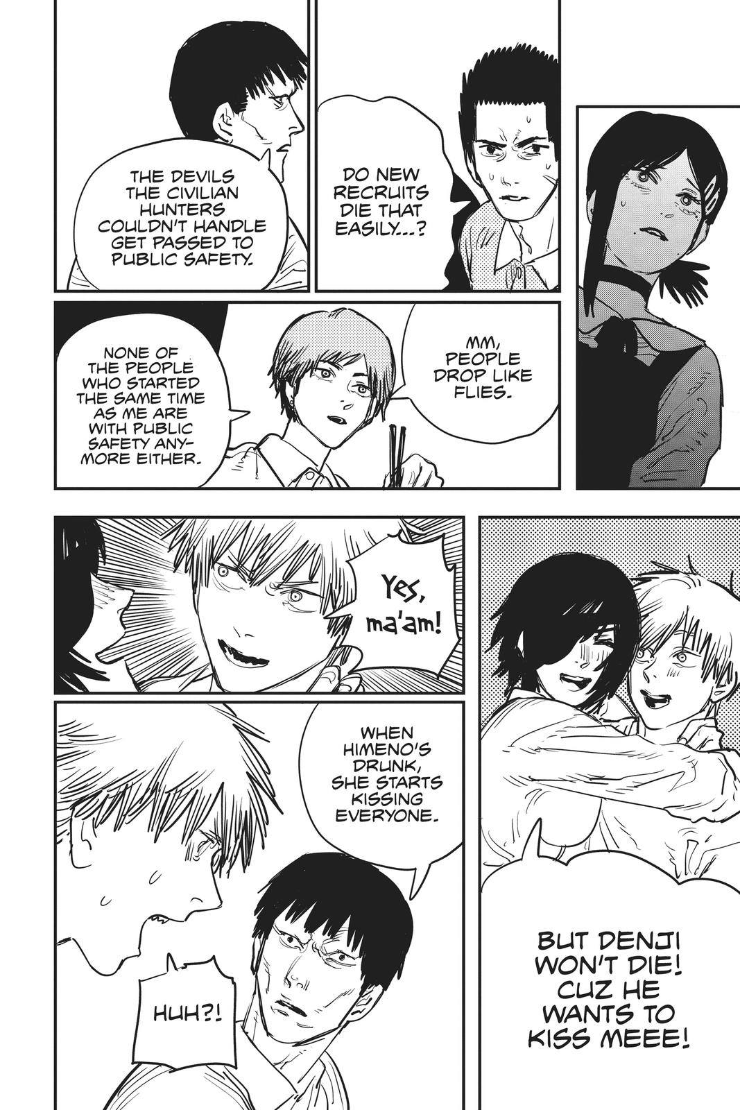 Chainsaw Man Manga Chapter 20 page 15 - Drinking