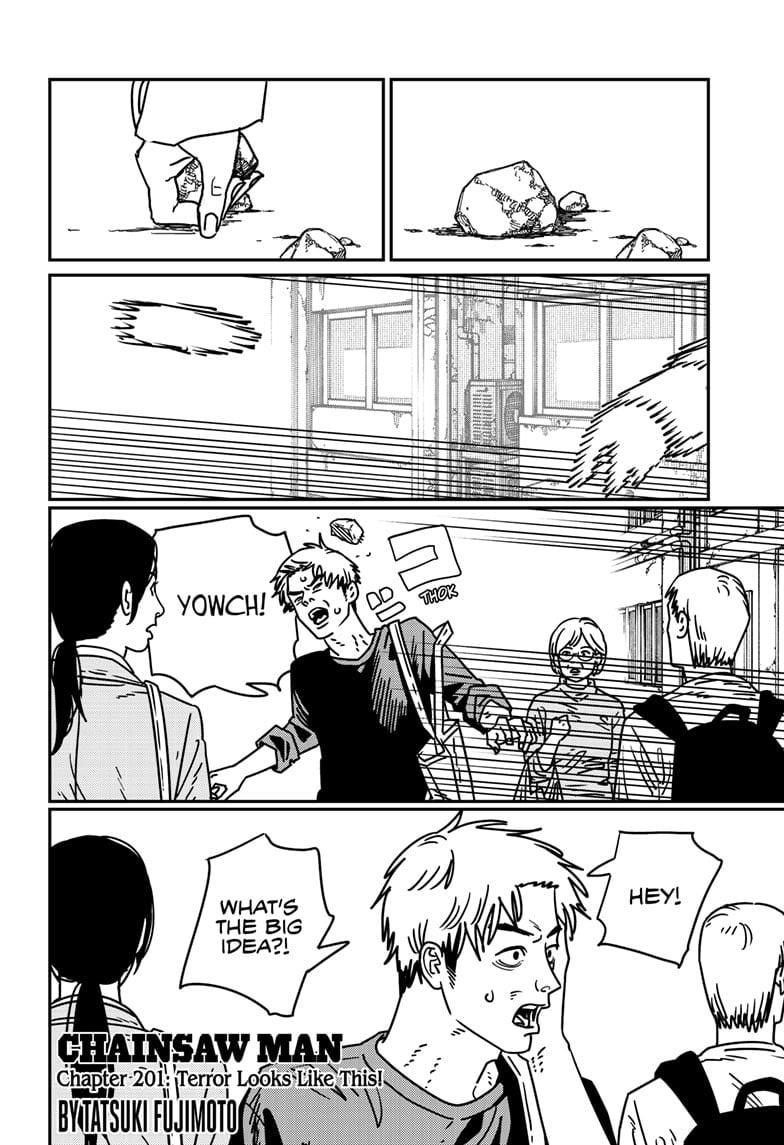 Chainsaw Man Manga Chapter 201 page 1 - Terror Looks Like This!