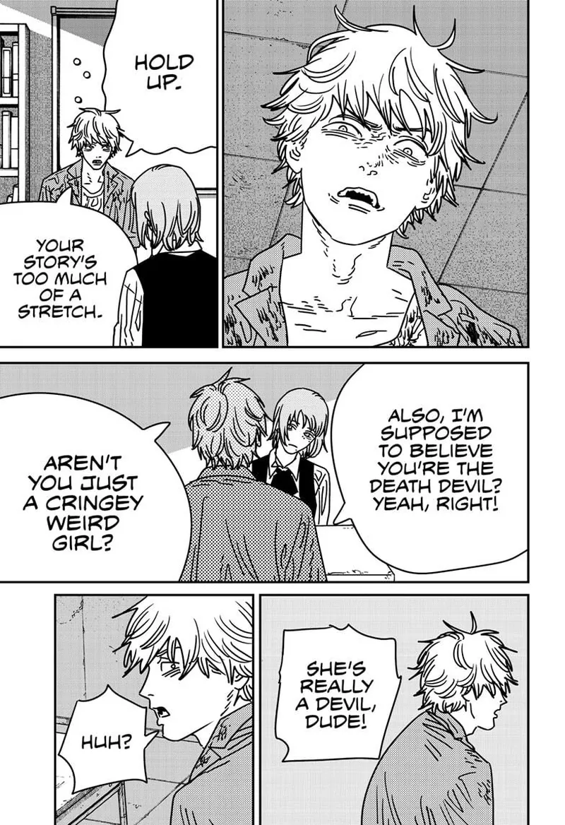 Chainsaw Man Manga Chapter 211 page 11 - War, Panties, Chainsaw