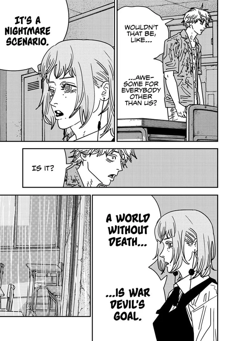 Chainsaw Man Manga Chapter 211 page 7 - War, Panties, Chainsaw