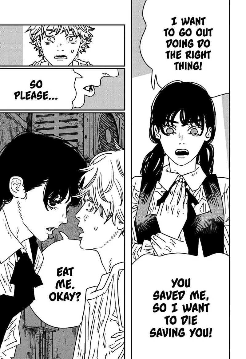 Chainsaw Man Manga Chapter 218 page 6 - Eat Me