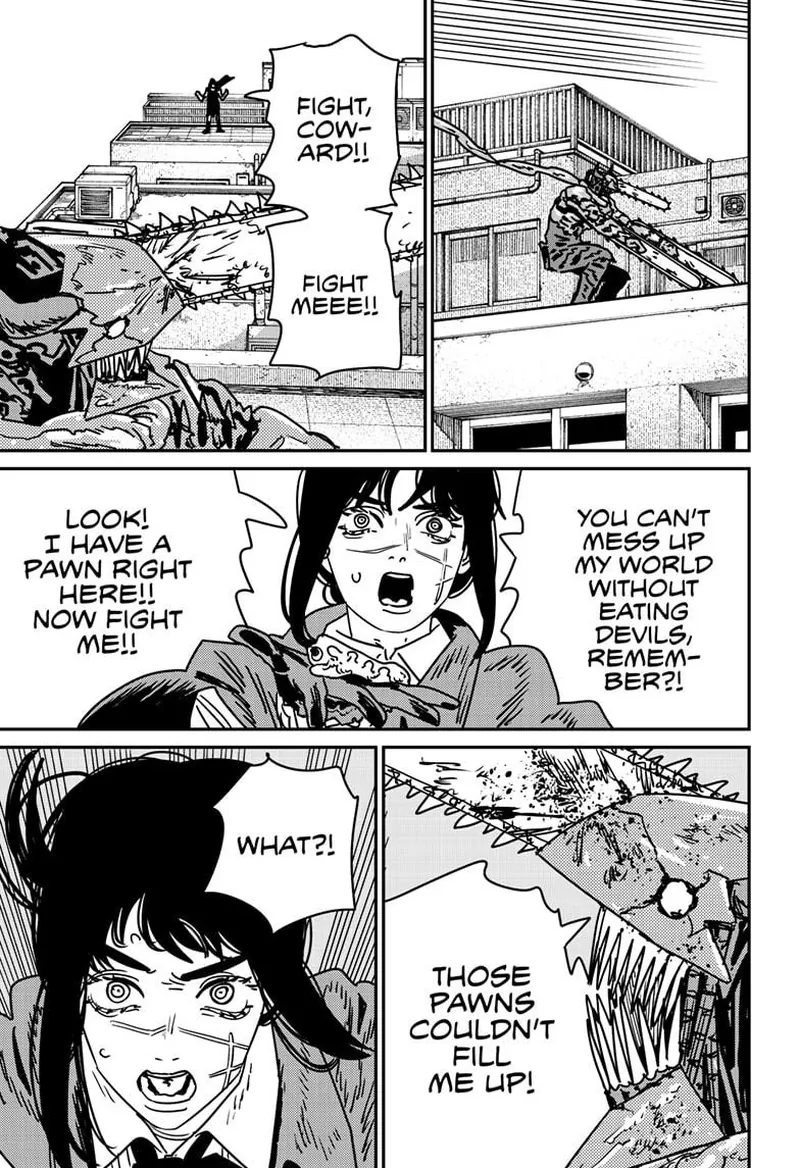 Chainsaw Man Manga Chapter 225 page 12 - Barf, Motorcycle, Hell