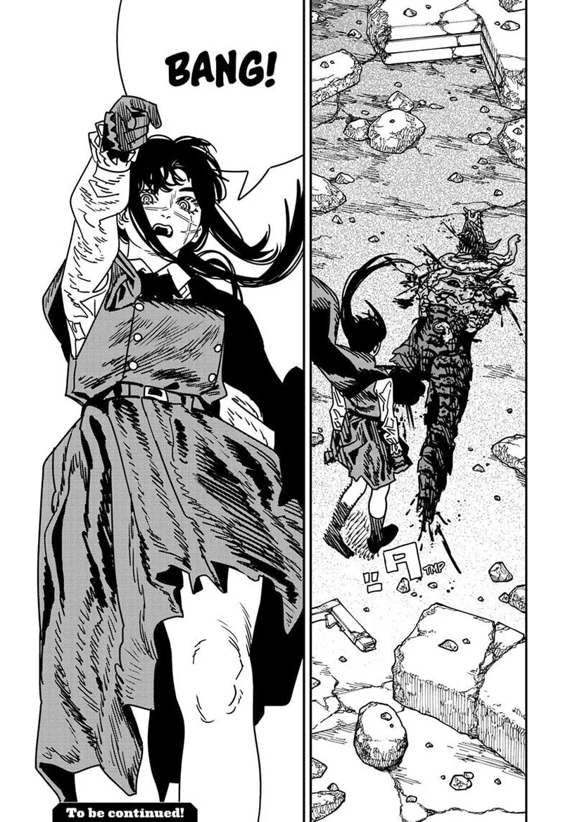 Chainsaw Man Manga Chapter 227 page 15 - The Taste of Shrimp and Blood