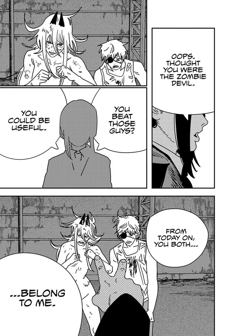 Chainsaw Man Manga Chapter 232 page 12 - Thank You, Chainsaw Man [Part 2 END]