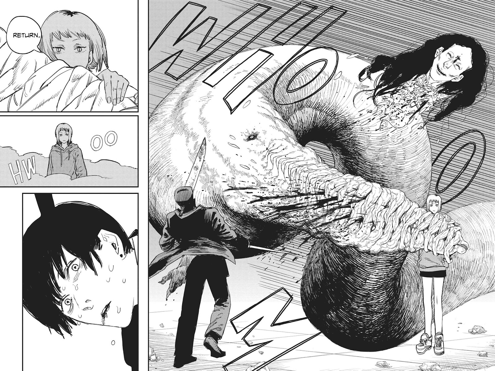 Chainsaw Man Manga Chapter 25 page 12 - Ghost, Snake, Chainsaw
