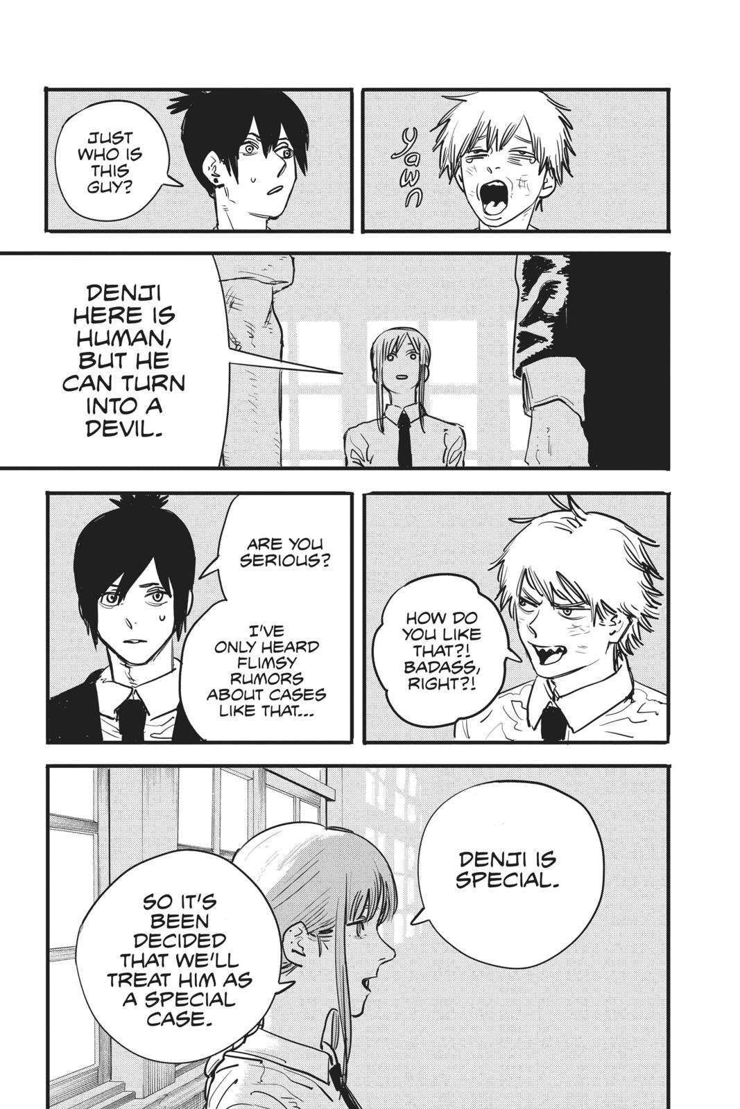 Chainsaw Man Manga Chapter 3 page 19 - Arrival in Tokyo