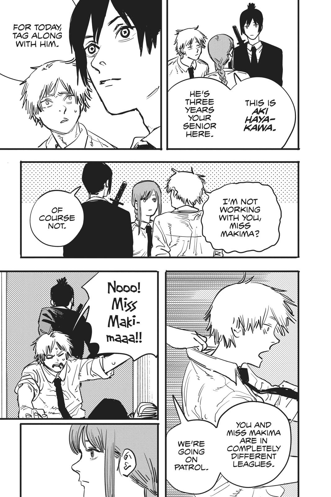 Chainsaw Man Manga Chapter 3 page 5 - Arrival in Tokyo