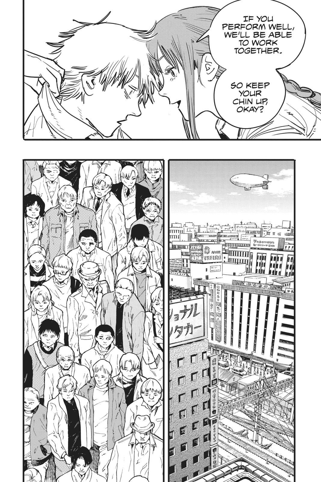 Chainsaw Man Manga Chapter 3 page 6 - Arrival in Tokyo