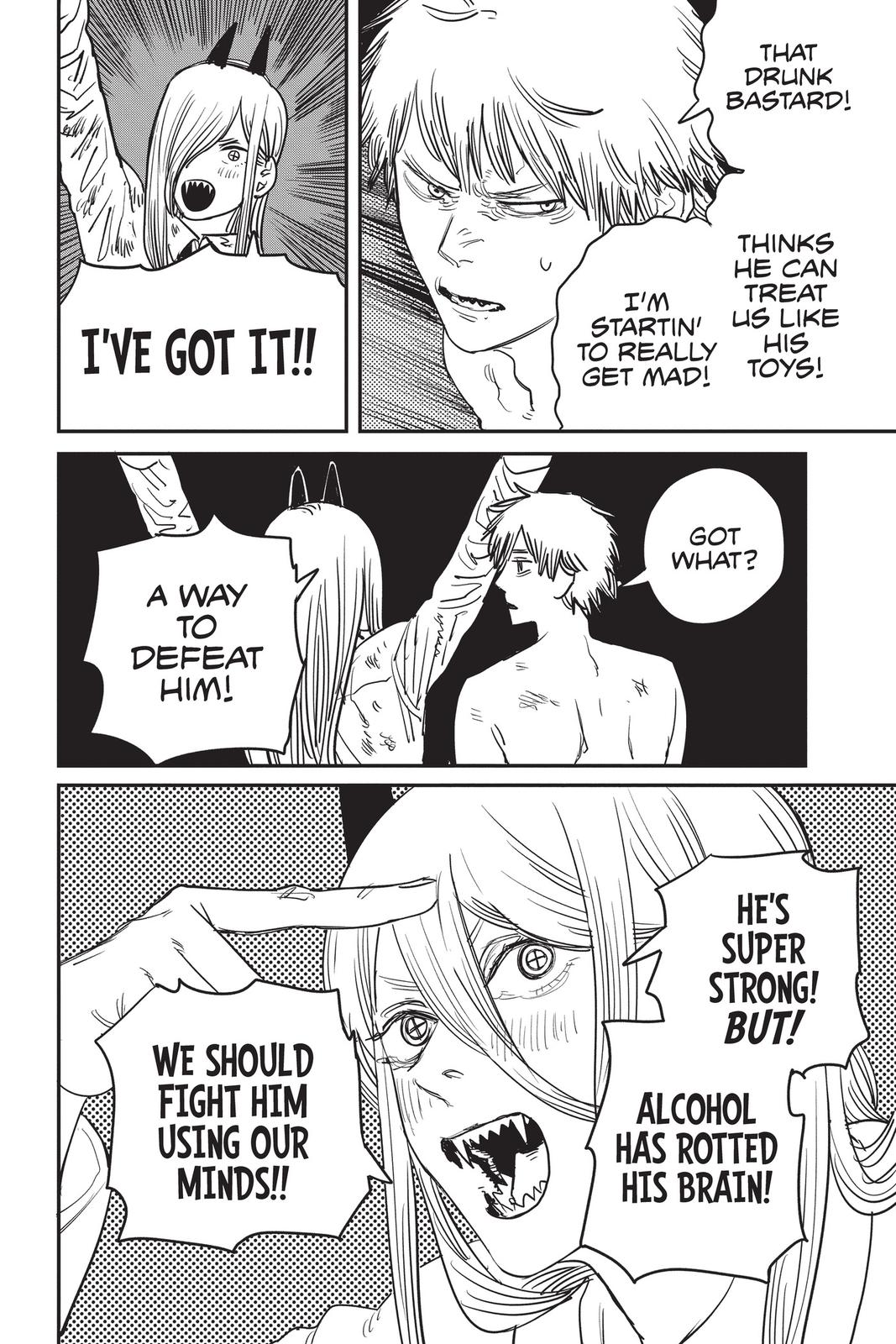 Chainsaw Man Manga Chapter 30 page 18 - Bruised & Battered