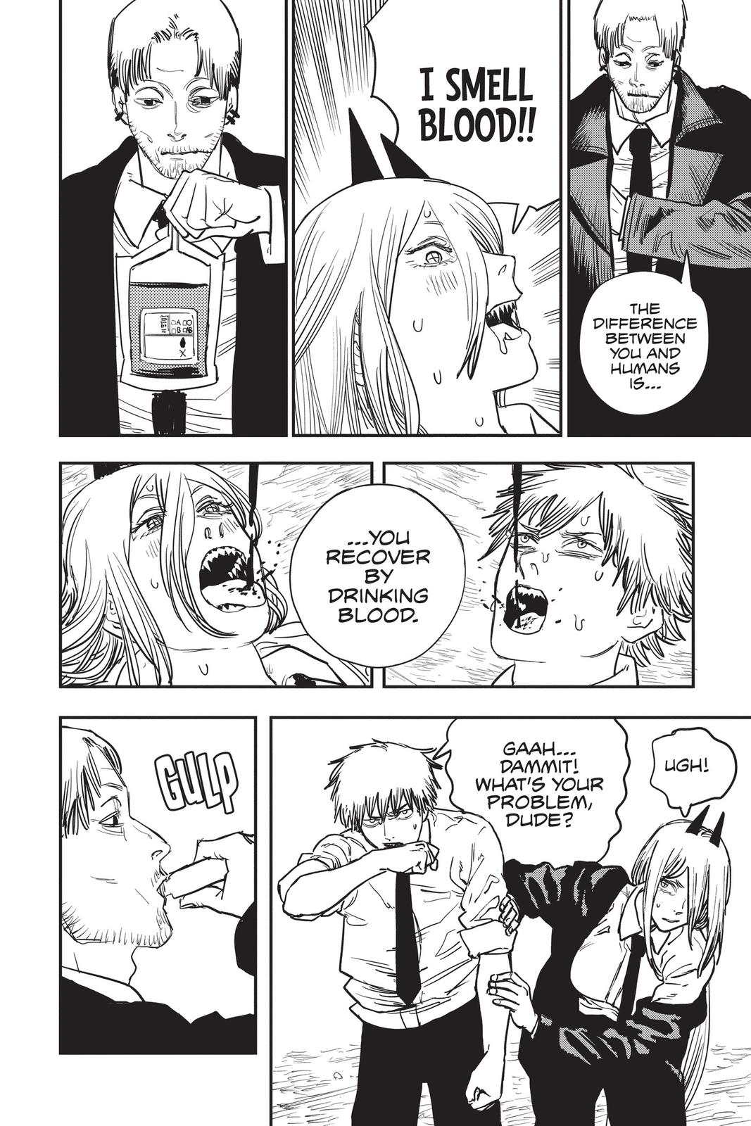 Chainsaw Man Manga Chapter 30 page 2 - Bruised & Battered