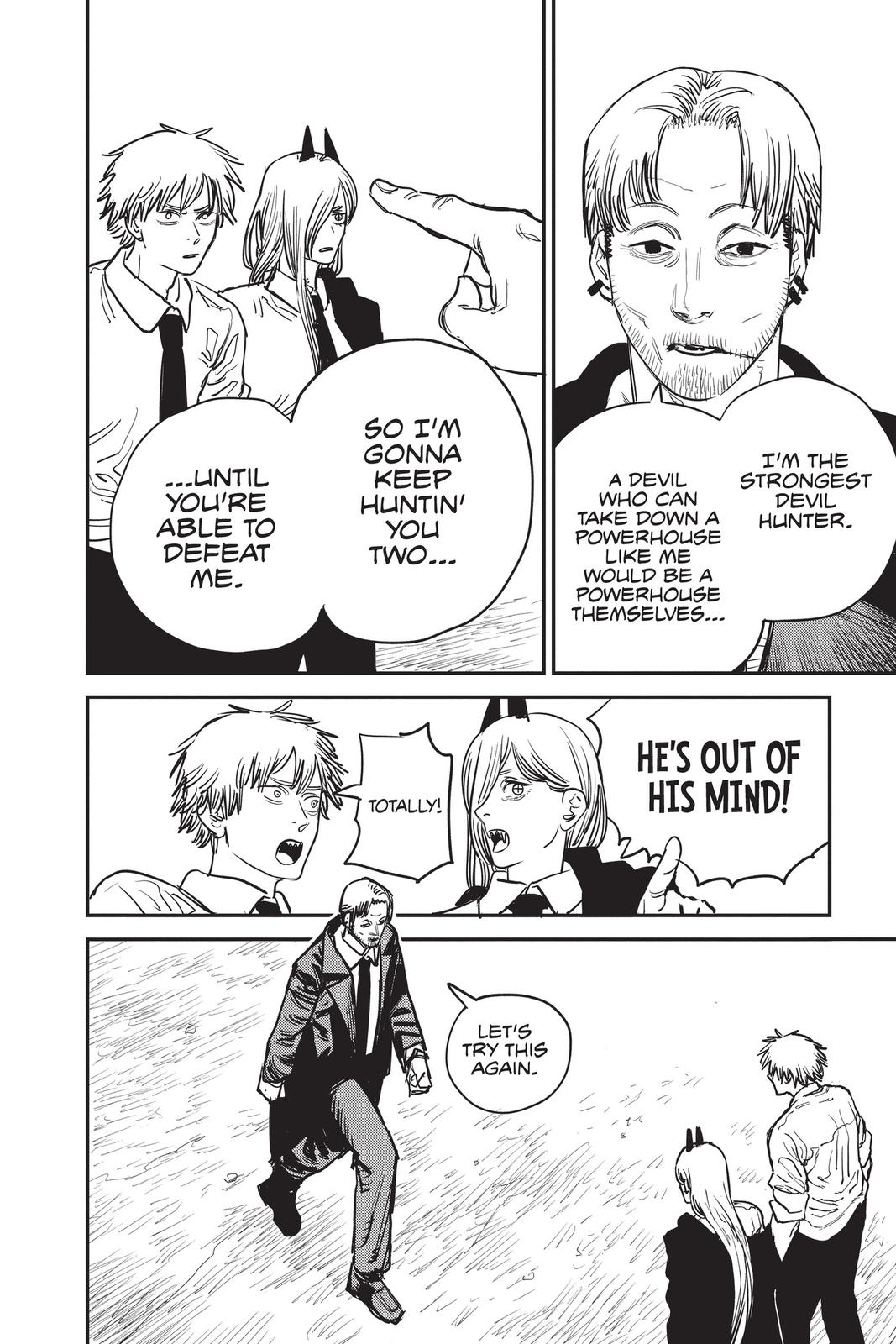 Chainsaw Man Manga Chapter 30 page 4 - Bruised & Battered