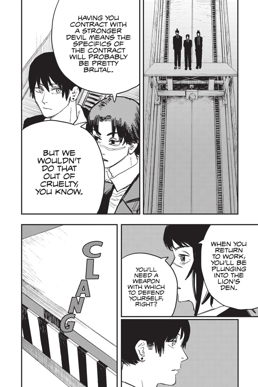 Chainsaw Man Manga Chapter 31 page 12 - The Future Rules