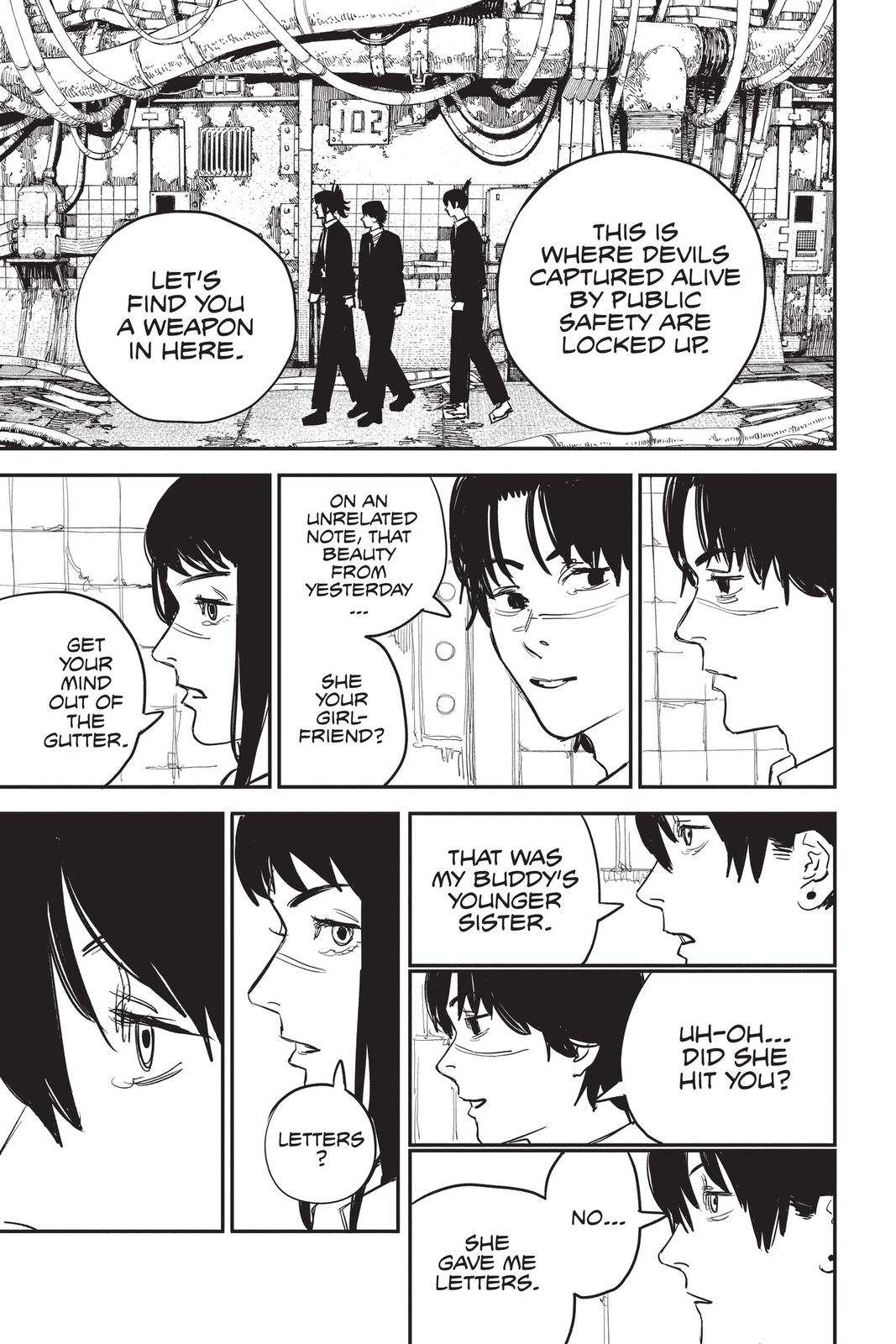 Chainsaw Man Manga Chapter 31 page 13 - The Future Rules