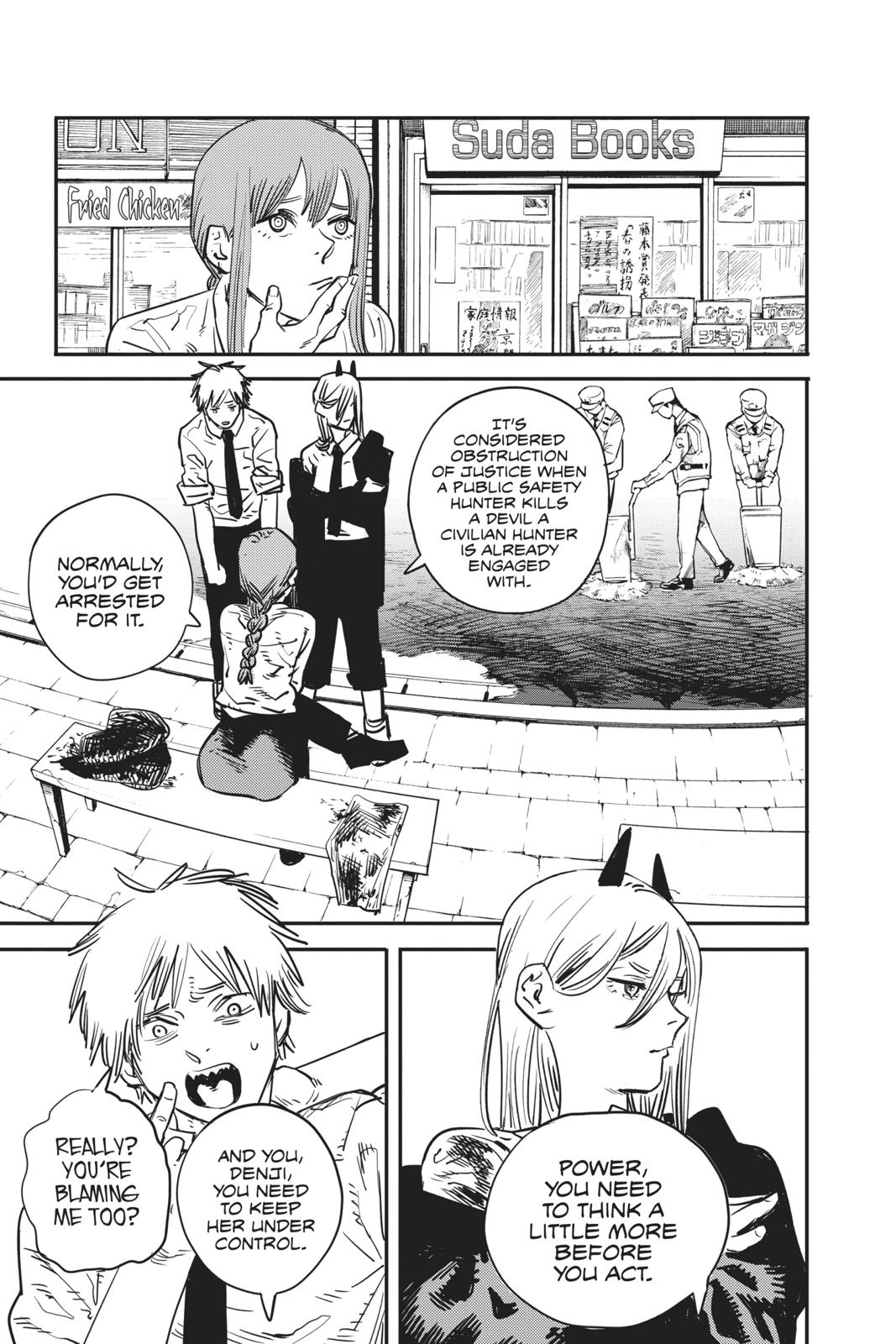 Chainsaw Man Manga Chapter 5 page 11 - A Way to Touch Some Boobs