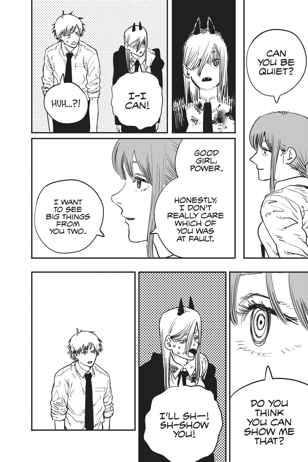 Chainsaw Man Manga Chapter 5 page 14 - A Way to Touch Some Boobs