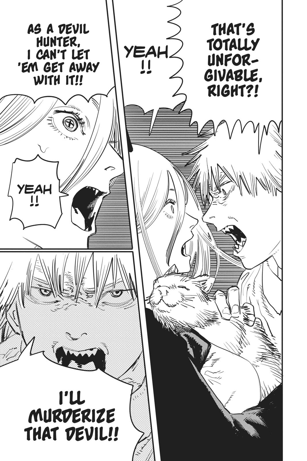 Chainsaw Man Manga Chapter 5 page 19 - A Way to Touch Some Boobs