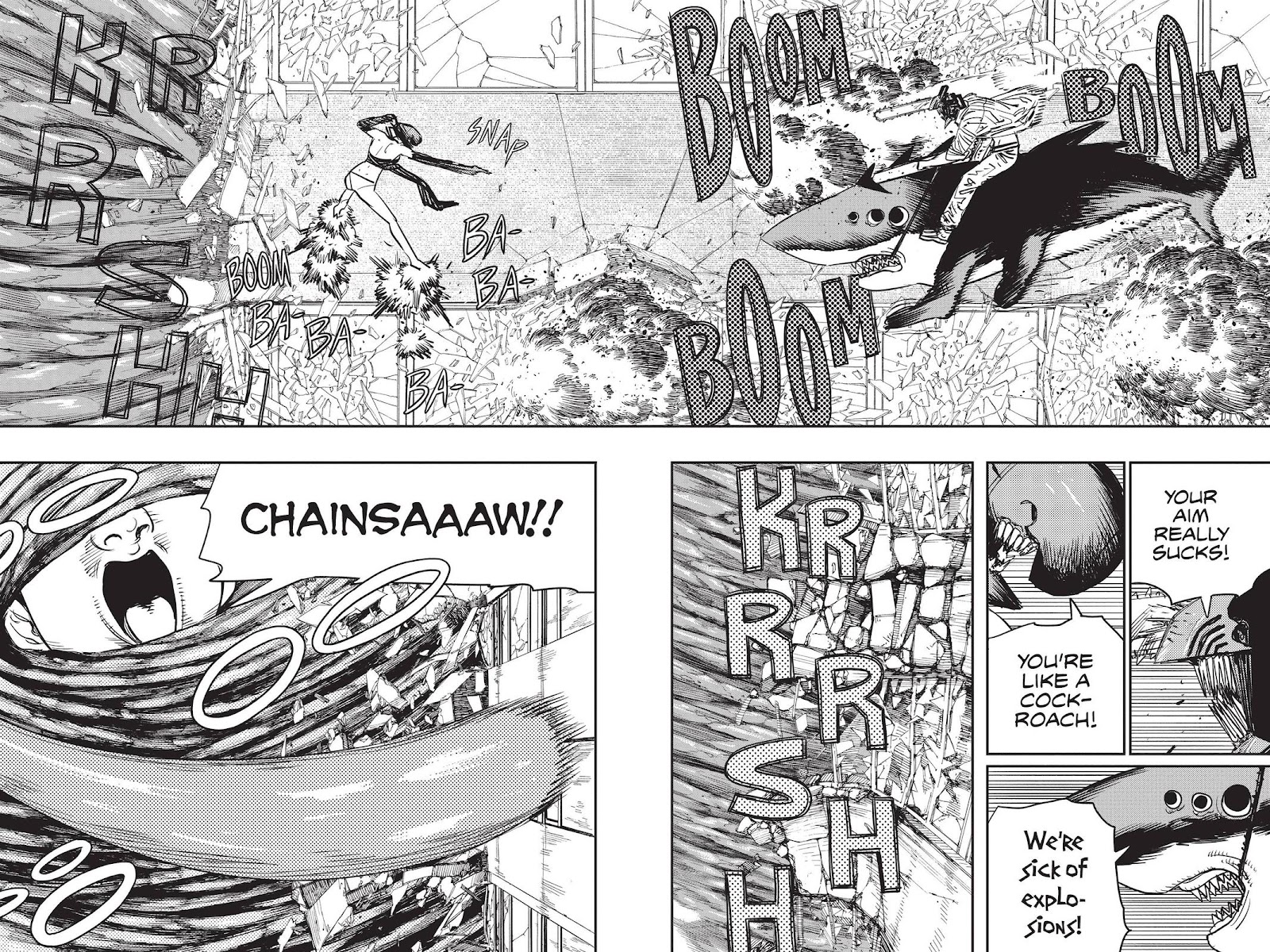 Chainsaw Man Manga Chapter 50 page 2 - Sharknado