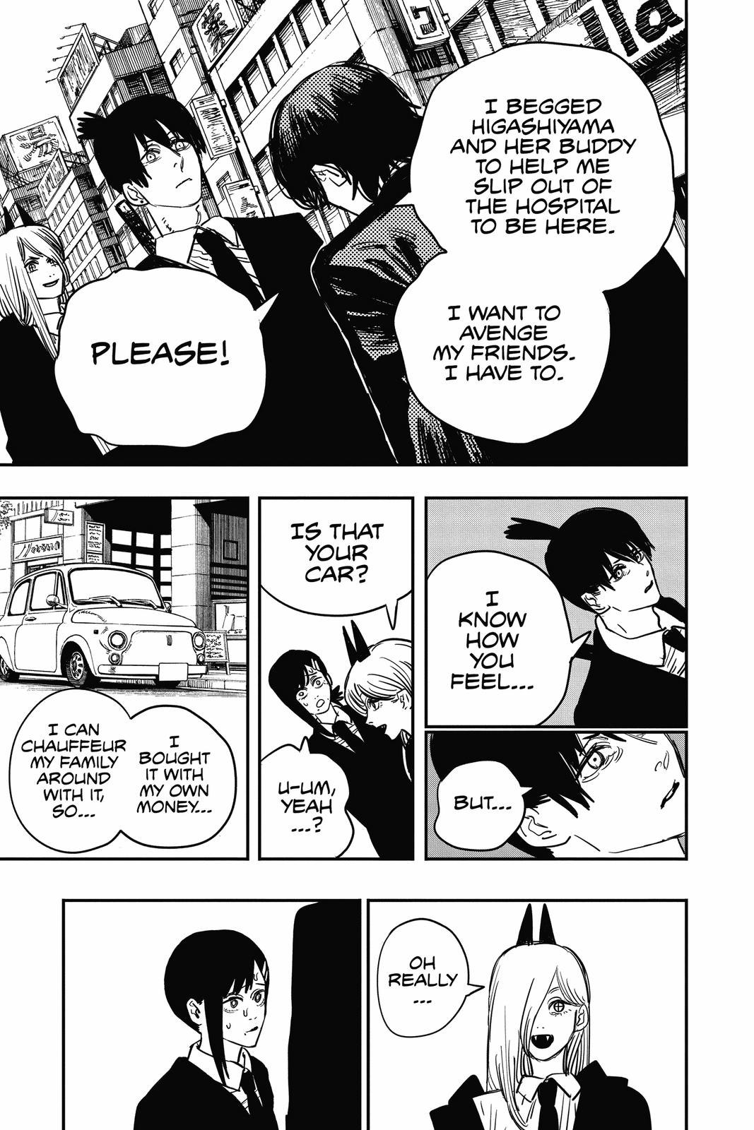 Chainsaw Man Manga Chapter 57 page 3 - Suddenly