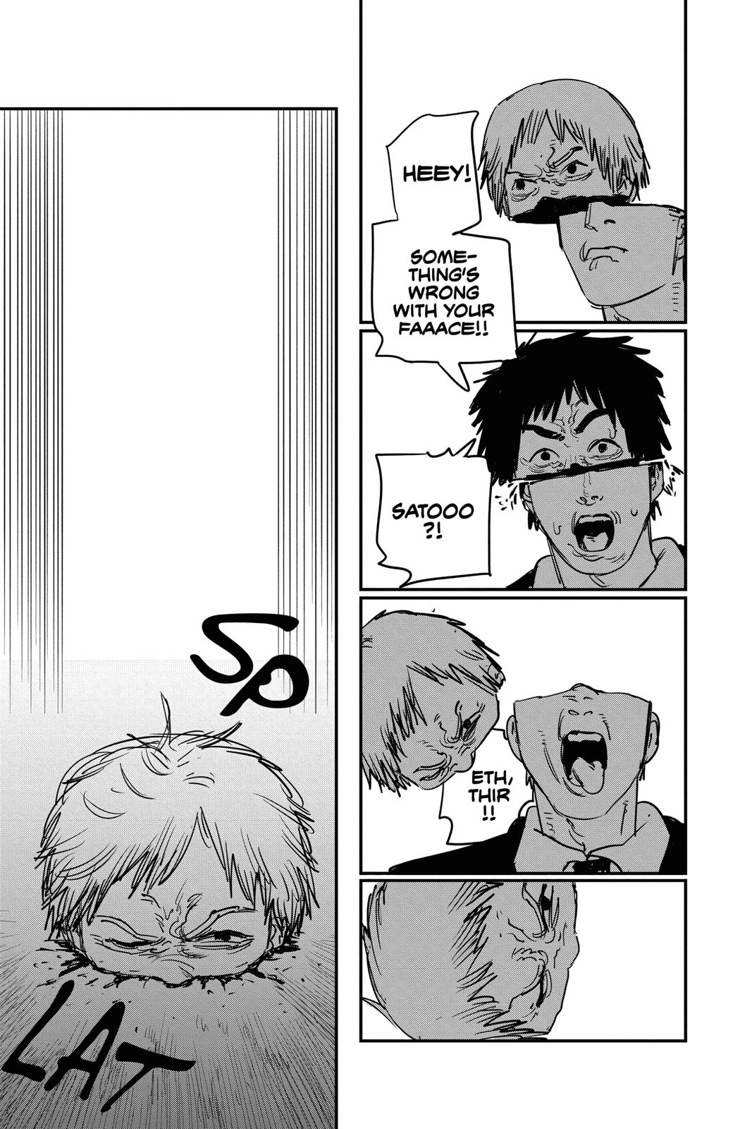 Chainsaw Man Manga Chapter 60 page 13 - Quanxi and Fiends' 49-Person Massacre